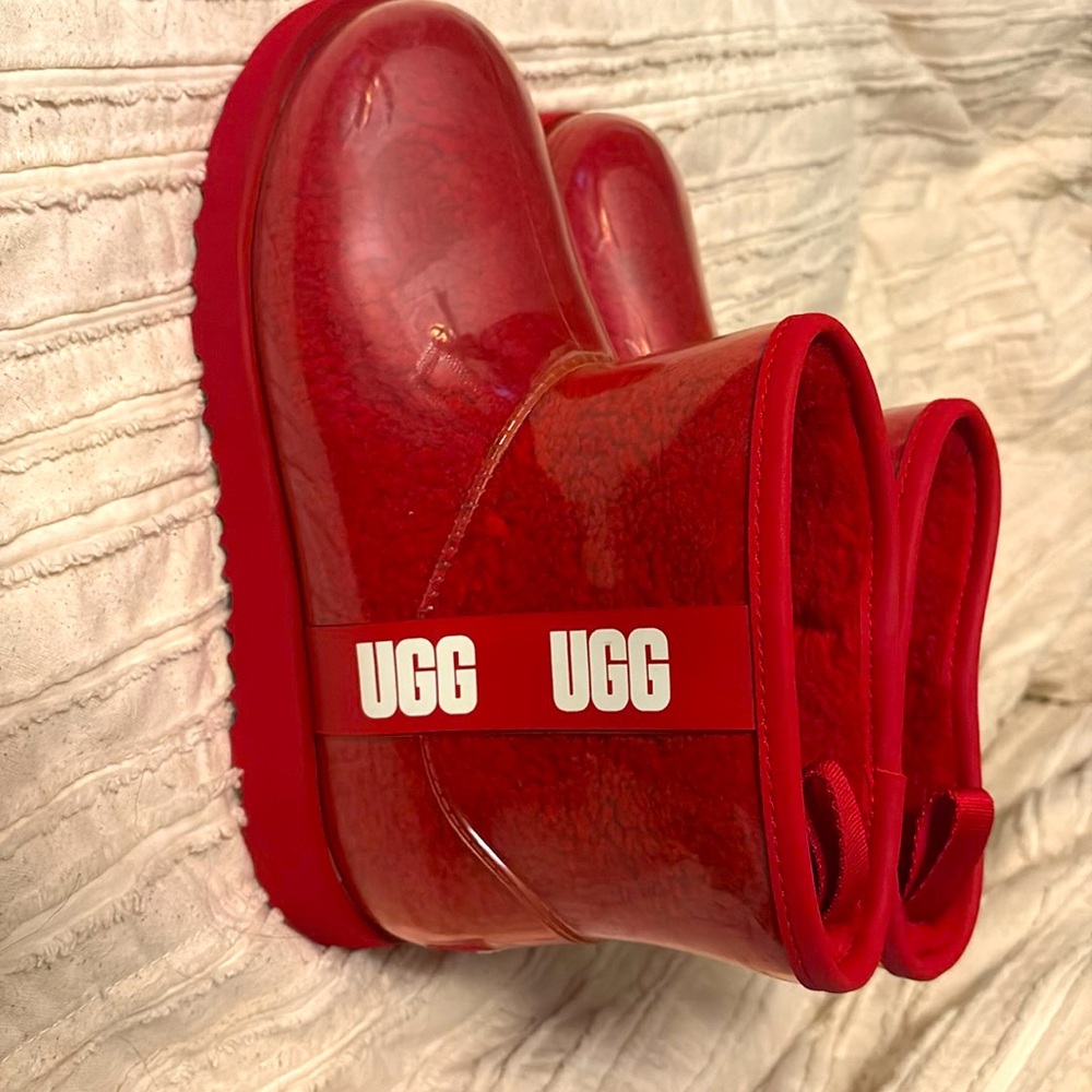 NEW red Ugg boot